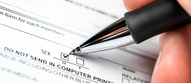 apercibimiento no binaria